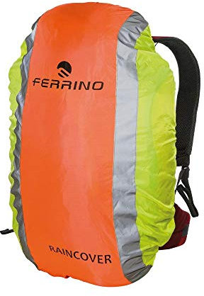 Ferrino Cover Reflex, Coprizaino Arancione/Giallo, 25-50 Litri