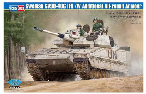 Hobby Boss 82475 - Modellino carro Armato Svedese CV90-40 IFV/W in Scala 1:35