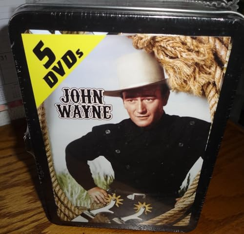 John Wayne Tin Lunchbox - 5 DVD set