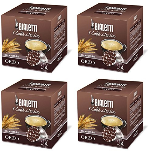 48 capsules en aluminium BIALETTI MOKESPRESSO I CAFÉ D'ITALIE ORGE