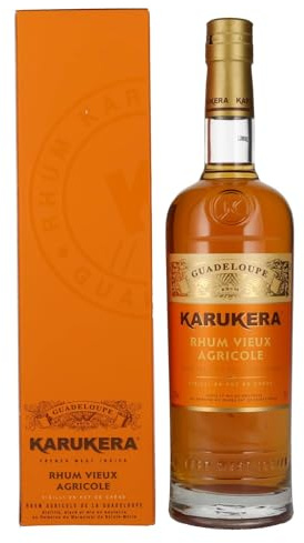 KARUKERA - Rhum Vieux Agricole - Rhum Agricole - 42% Alcool - Origine : France - Bouteille 70 cl