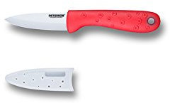 Peterson Housewares CE0956002B-3 Ceramic Knife with Ceramic Blade, 3, Red