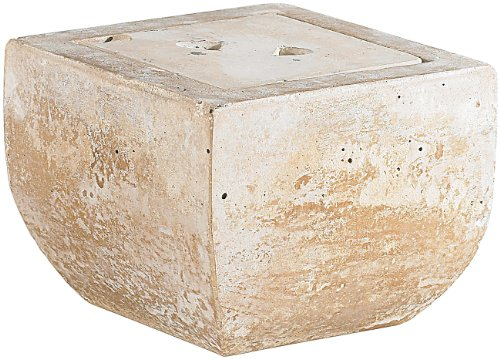 Carlo Milano Terassenfeuer: Terracotta-Dekofeuer Scodella für Bio-Ethanol (Gartenfeuer Ethanol, Fackel, Bioethanol)