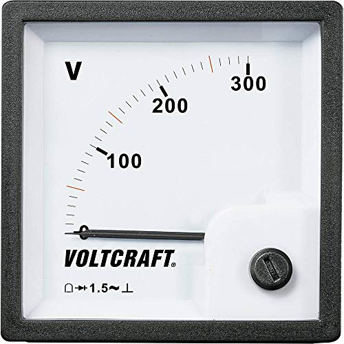Voltcraft AM-72x72/300V AM-72x72/300V Analog-Einbaumessgerät AM-72x72/300V 300V Drehspule