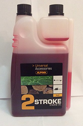 Alpina - Aceite para mezcla para motores de 2 tiempos, 1 litro