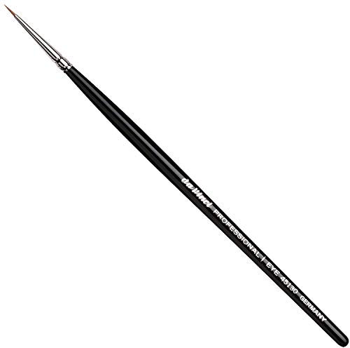 da Vinci Professional - Pennello per eyeliner rotondo, setole di donnola siberiana