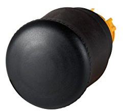 Eaton RMQ Titan M22 Drucktaster Ø 22mm, Schwarz Zugentriegelung Pilzkopf, IP66