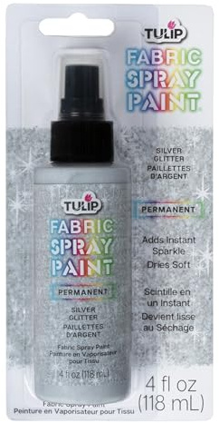 Tulip 26571 Paillettes Permanentes en Vaporisateur pour Tissu de 118 ML Couleur Etoile Brillante