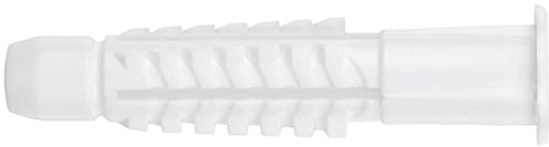 TOX Allzweckdübel mit Kragen Deco 6 x 28 mm in Runddose, Dübel für Fast alle Baustoffe, 230 Stück, 016260021