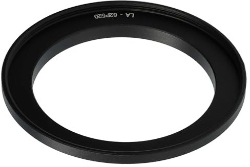vhbw Adaptador Filtro 62 mm para Objetivo cámara - Adaptador
