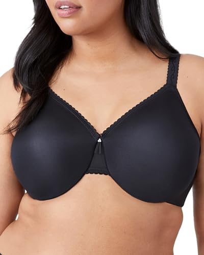 Wacoal Women's Full Figure Simple Shaping Minimizer Bra, Black, 34F UK