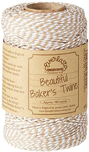 100m - Everlasto Original 'Beautiful Bakers Twine' (2mm approx) (Blonde)