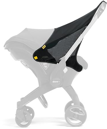 Doona+ Sunshade Extension - Net and Sun Cover with UV Protection (UPF 50+) for Baby Car Seat and Stroller - ONLY Compatible with + & i