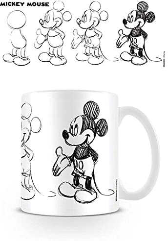 Mickey Mouse RD-RS461165 Taza, Cerámica, Multicolor, 1 Unidad (Paquete de 1)