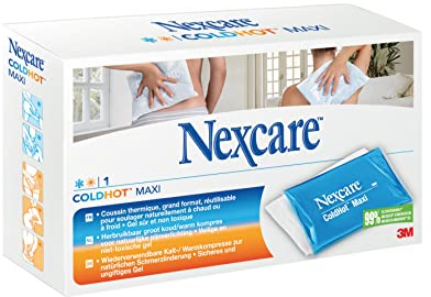 Nexcare N1578 ColdHot Maxi - Compresa térmica (calor/frío, 30 x 20 cm)