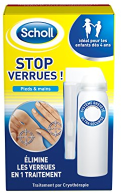 Scholl - Stop Verrues par cryothérapie 12 Applications