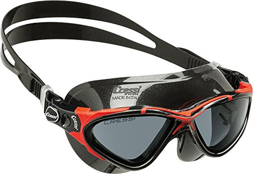 PLANET GOGGLES SIL BLACK/FRAME RED TINTED LENS