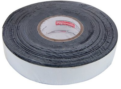 Plymouth W963 EPR - Cinta autosoldable mate/av 9,15mx19x0,76mm negro