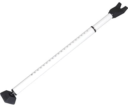 Defender Adjustable Door Security Bar - Heavy Duty Brace & Sliding Patio Door Locking Pole - Portable Door Jammer for Home, Apartment, Hotel & Travel Safety