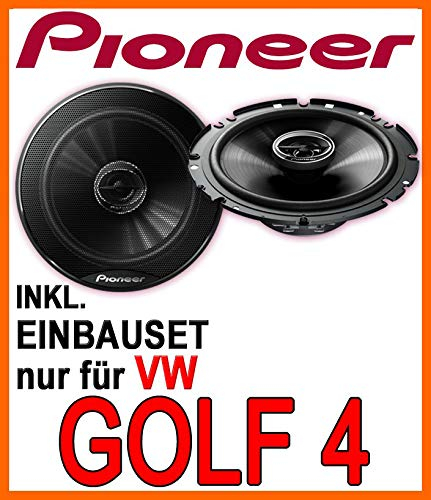 VW Golf 4 - Lautsprecher - Pioneer TS-G1732i - 16cm Einbauset