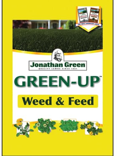 Jonathan Green (12345) Green-Up Weed & Feed - 21-0-3 Grass Fertilizer & Weed Killer (15,000 Sq. Ft.)