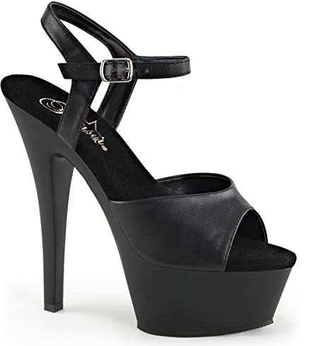 Pleaser damkudde – 209 platå, svart, 39 EU