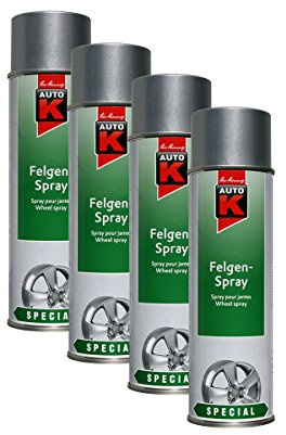 Kwasny 4X 633 037 Auto-K Special Felgen-Spray Kristallsilber 500ml