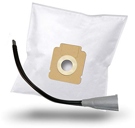 MisterVac | compatibile con sacchetti per aspirapolvere sacchetti di ricambio 10 pezzi + ugello flessibile (circa 64 cm) ugello di ricambio Hoover TW 1750 Sprint