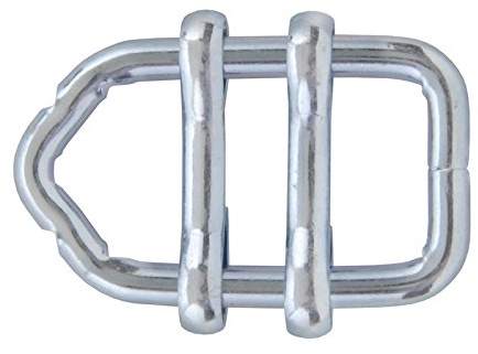 VOSS.farming 10x Verbinder für Weidezaunband - EIN wichtiges Detail beim Zaunbau - Weidezaunband, Elektrozaun, Bandverbinder bis 13 mm mit Nase
