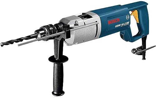 Bosch PRO Bohrmaschine GBM 16-2 RE (inkl. Zusatzhandgriff, Tiefenanschlag 310 mm, Zahnkranzbohrfutter 16mm)