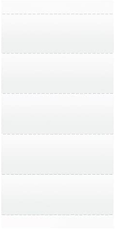 Original Falken 100er Pack Beschriftungsschildchen. Made in Germany. Für Voll-Sichtreiter für alle Original Falken Hängemappe Hängehefter Hängetaschen Hängeregistratur