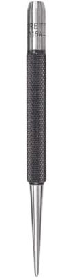 Starrett 816A Prick Punch, 4 Length, 5/64 Tapered Point Diameter