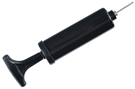 Outtec Luftpumpe Minipumpe Ballpumpe Handpumpe Fußballpumpe mit Nadel