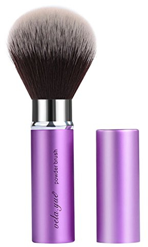 Vela.Yue Retractable Face Kabuki Brush Round Powder Travel Makeup Brushes