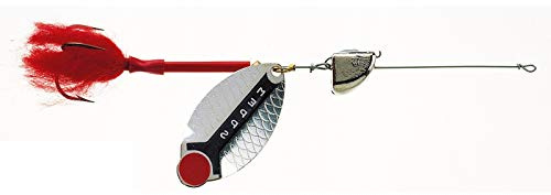 Mepps Lusox mit Puschel Silber versch. Größen Angeln Spinner für Zander Hecht