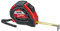 kwb Mètre à ruban en acier, 3 m, avec dragonne, fixation pour ceinture, crochet magnétique, pour travaux de mesure dans la construction