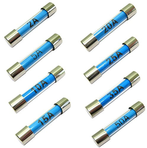 All Trade Direct Pack Of 24 Mixed Glass Fuses Auto Car Classic