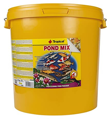 Tropical Pond Mix 21L / 3,5kg - Una Mezcla multicomplemental de Alimentos para los Peces de estanques