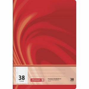 Brunnen 25 x Schulheft Young Vivendi A4 Lineatur 38 90 g/qm 16 Blatt