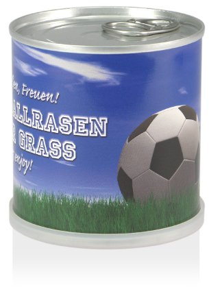 MacFlowers Extragifts Blumen in der Dose - Fußballrasen