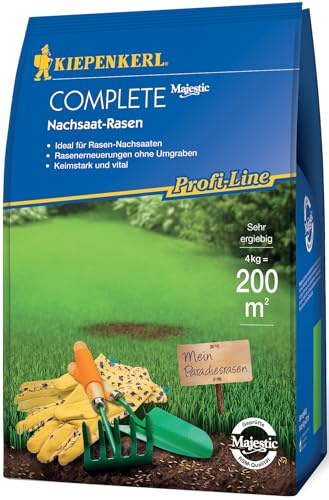 Rasensamen - Profi-Line Complete - Nachsaat-Rasen (4 kg) von Kiepenkerl