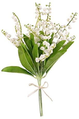 Lily Of The Valley Bundle Of 6 Plastic Stems