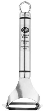 Tala Stainless Steel Y Shaped Peeler, with a Swivel blade, perfect for peeling different shaped surface areas of Fruits and Vegetables, With potato Eyer, Dishwasher safe