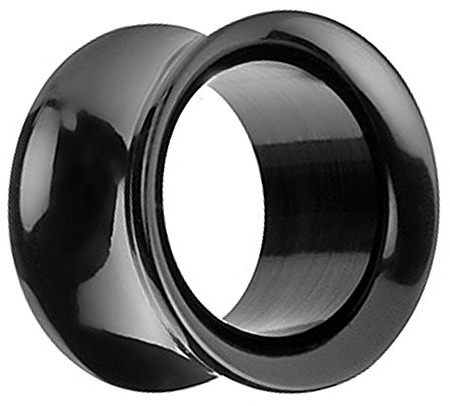 Piersando Piercing Flesh Tunnel Ohr Plug Schraub Double Flared Kunststoff Ohrpiercing Schmuck Schraubverschluss