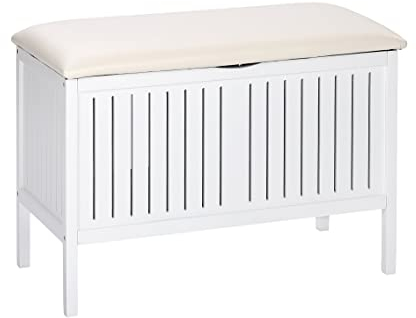 WENKO Wohnbank Oslo, Badhocker im Landhausstil