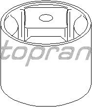 TOPRAN Lagerung, Motor 401621