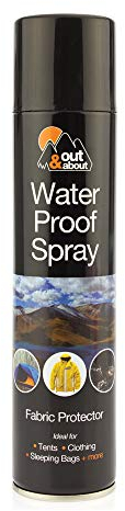 4 X 300ml Water Proof Spray Fabric Protector Tents Camping Fishing Hiking Clothe