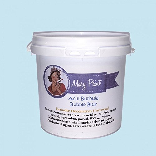 Mary Paint 750/00004 pittura all' acqua, Blu, 750 ML