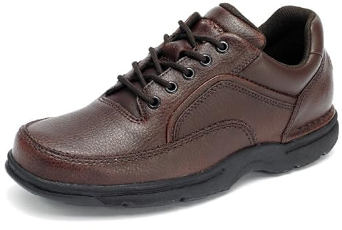 Rockport Men's Eureka Walking Shoe, Brown, 10.5 Wide
