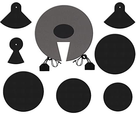 XDrum DMUTE-STU Schlagzeug-Dämpferset Pro Studio für Kesselgrößen: 10 | 12 | 2x 14 | 20